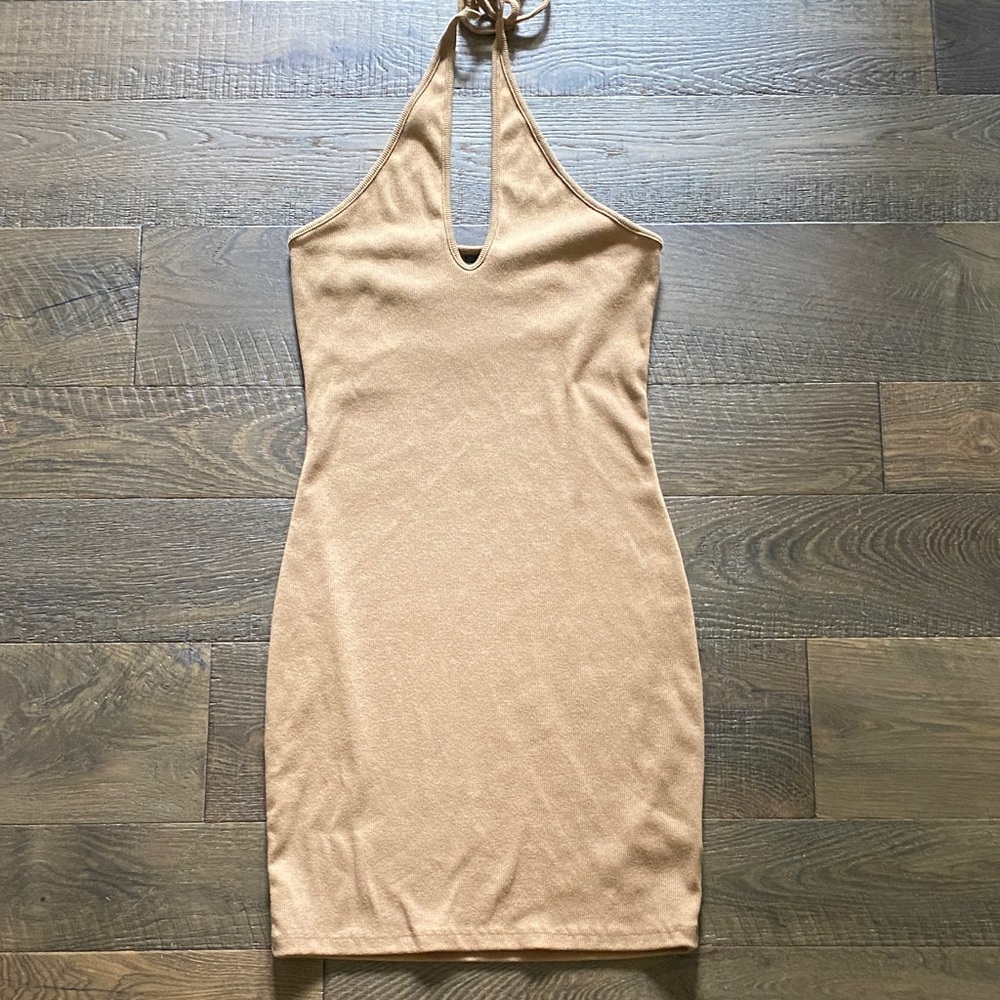 Wild Fable “caramel”  halter Dress